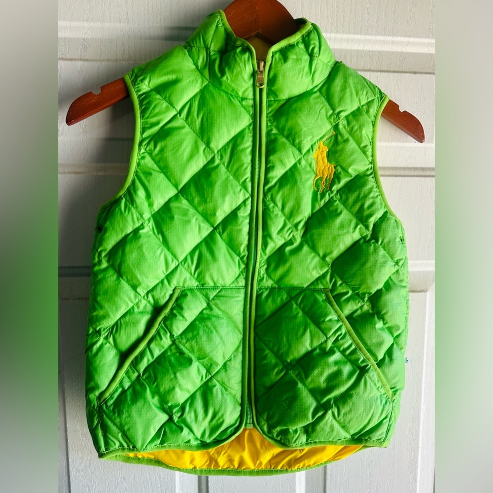 Girls polo Ralph Lauren puffer vest